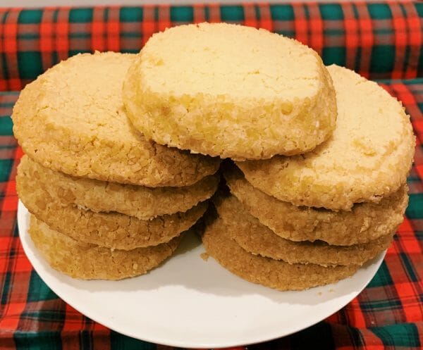 Photo showing sample of the Balham Scottish Shortbread Rounds