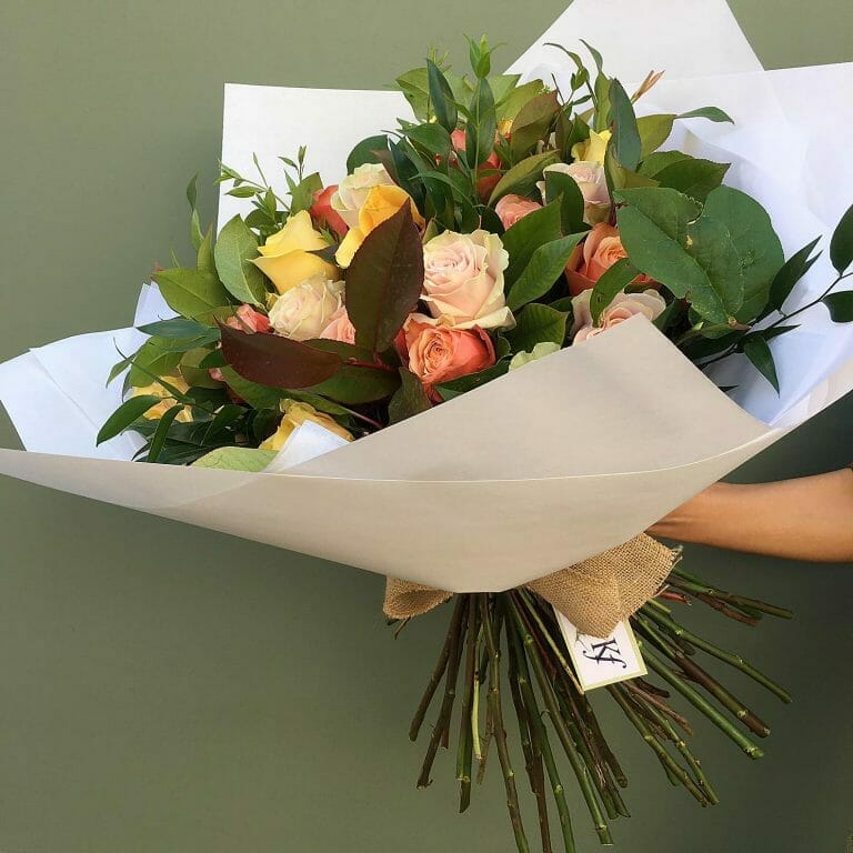 Classic Rose Bouquet Kensington Flowers