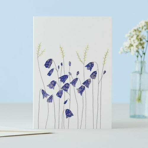 Photo showing a sample of Eloise Hall Harebells & Grass available at Kensington flowers